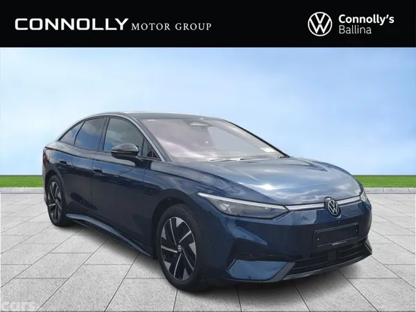 Volkswagen ID.7 Saloon, Electric, 2027, Blue