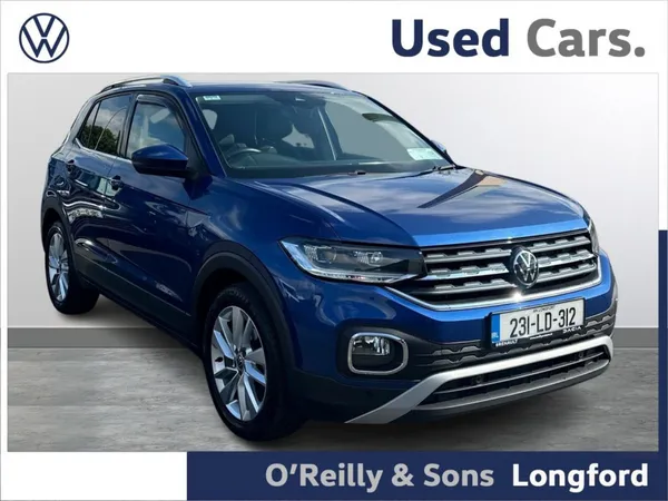 Volkswagen T-Cross SUV, Petrol, 2023, Blue