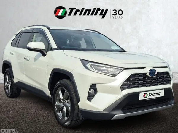 Toyota RAV4 SUV, Petrol Hybrid, 2021, White