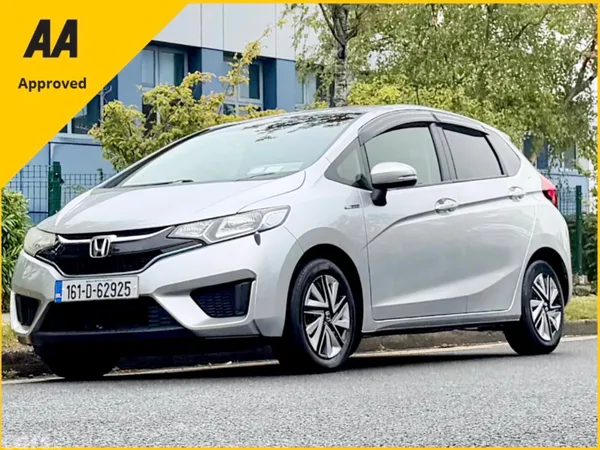 Honda Fit Hatchback, Petrol Hybrid, 2016, Silver
