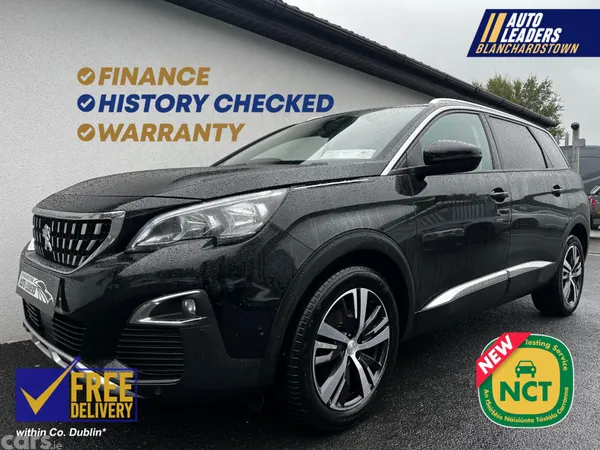Peugeot 5008 SUV, Petrol, 2020, Black