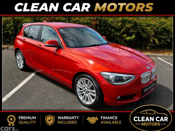 BMW 1-Series Hatchback, Petrol, 2014, Orange
