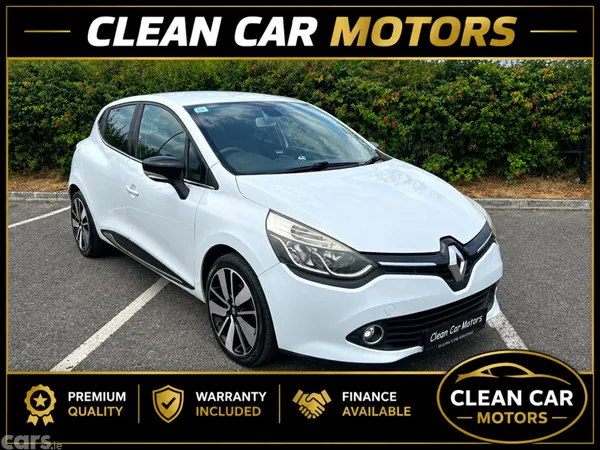 Renault Clio Hatchback, Petrol, 2015, White