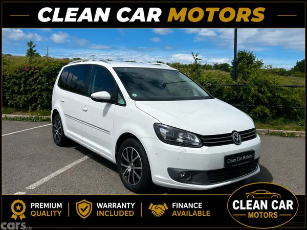 Volkswagen Touran MPV, Petrol, 2015, White