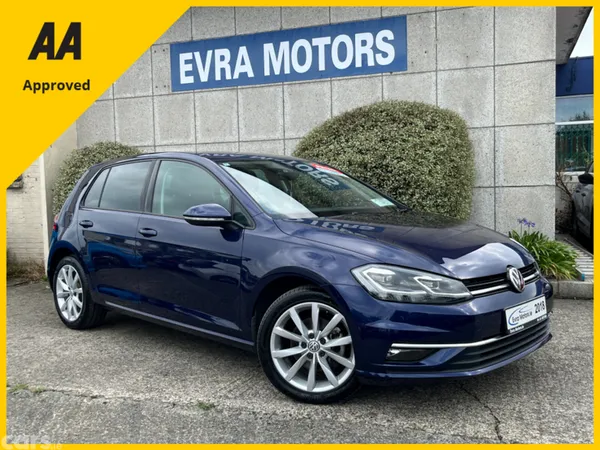Volkswagen Golf Hatchback, Petrol, 2018, Blue