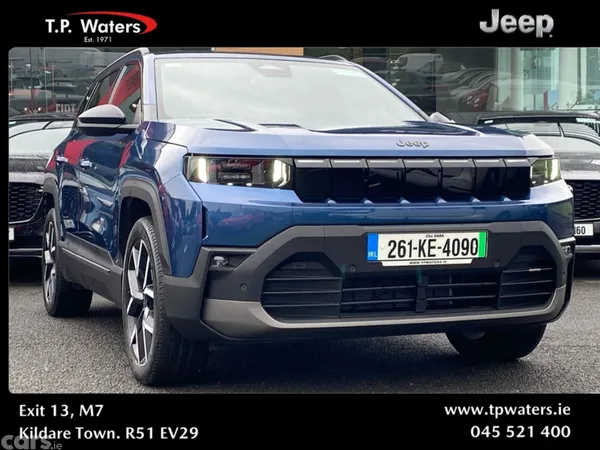 Jeep Compass SUV, Electric, 2026, Blue