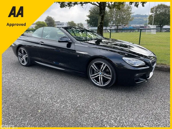 BMW 6-Series Convertible, Diesel, 2018, Black