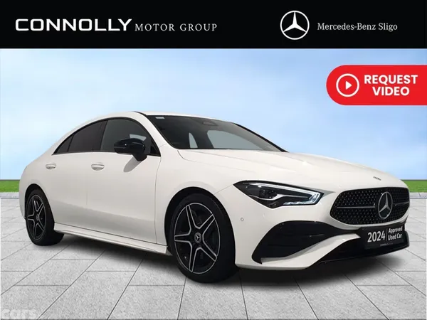 Mercedes-Benz CLA Saloon, Petrol Hybrid, 2024, White