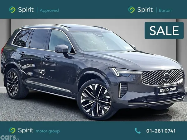 Volvo XC90 SUV, Petrol Plug-in Hybrid, 2026, Grey