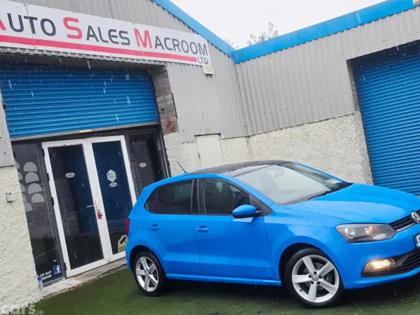 Volkswagen Polo Hatchback, Petrol, 2016, Blue
