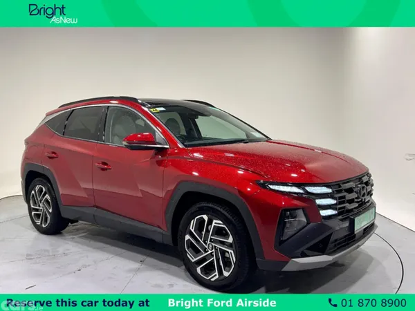 Hyundai Tucson MPV, Petrol Plug-in Hybrid, 2025, Red