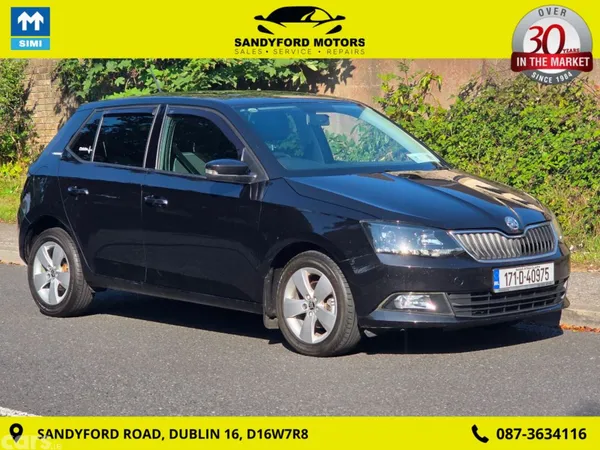 Skoda Fabia Hatchback, Petrol, 2017, Black