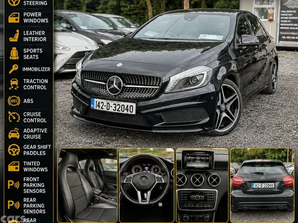 Mercedes-Benz A-Class Hatchback, Petrol, 2014, Black