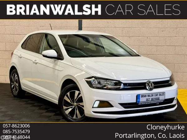 Volkswagen Polo Hatchback, Petrol, 2019, White