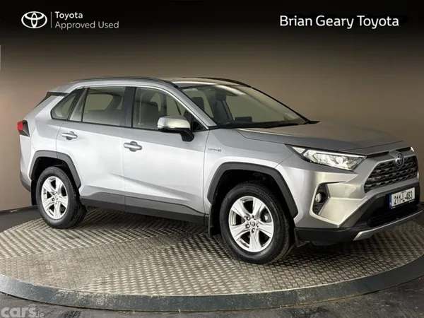 Toyota RAV4 SUV, Petrol Hybrid, 2021, Silver