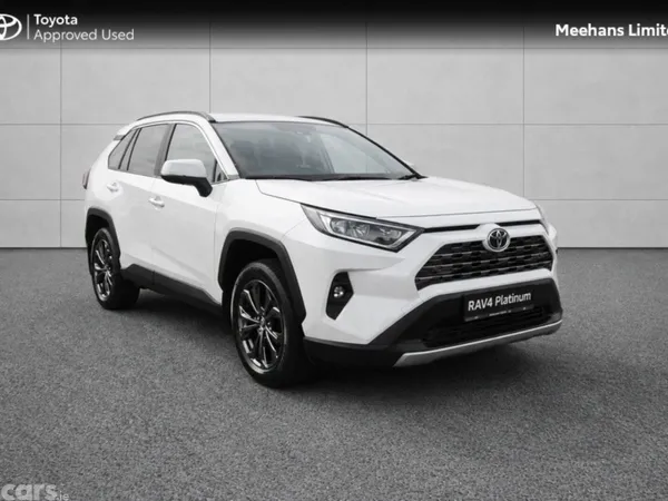 Toyota RAV4 SUV, Petrol Hybrid, 2024, White