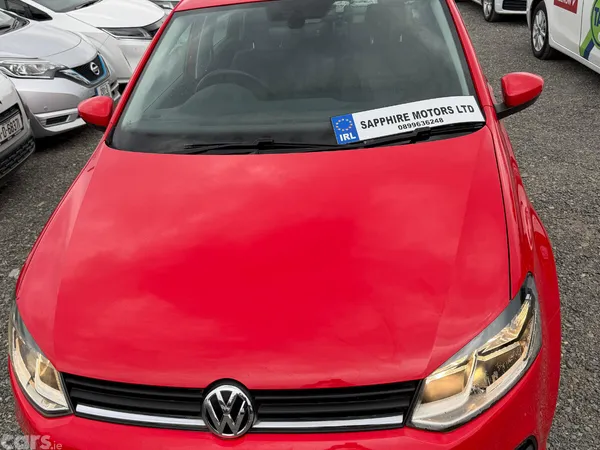 Volkswagen Polo Hatchback, Petrol, 2017, Red