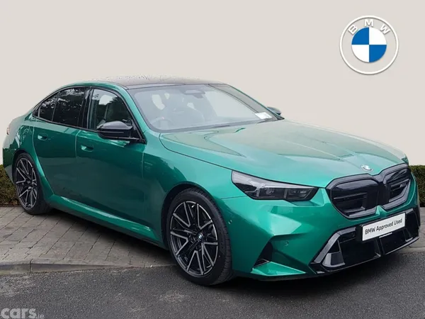 BMW M5 Saloon, Petrol Plug-in Hybrid, 2026, Green