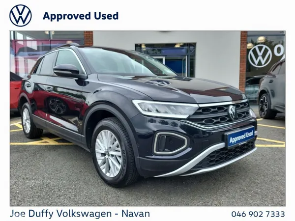 Volkswagen T-Roc SUV, Petrol, 2023, Black