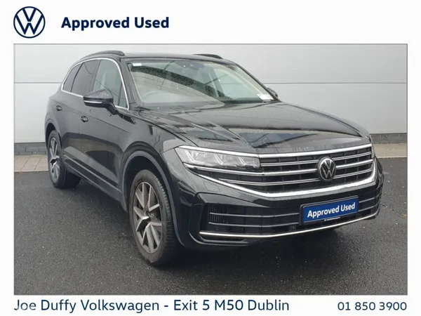 Volkswagen Touareg SUV, Petrol Plug-in Hybrid, 2024, Black