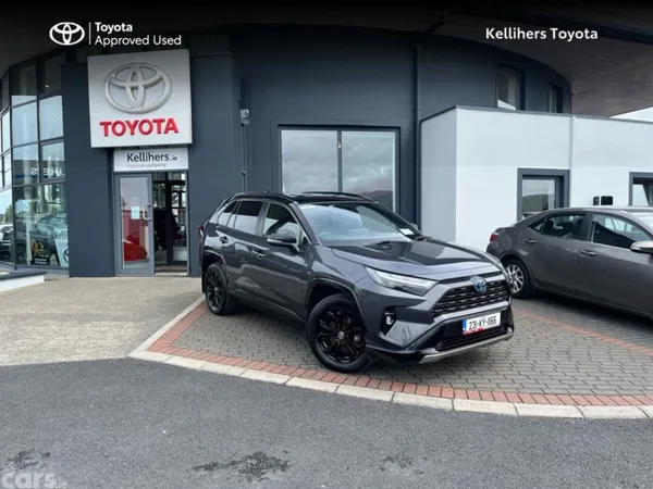 Toyota RAV4 SUV, Petrol Hybrid, 2023, Grey