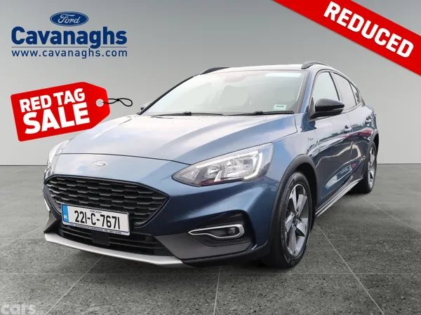Ford Focus Hatchback, Petrol Hybrid, 2022, Blue