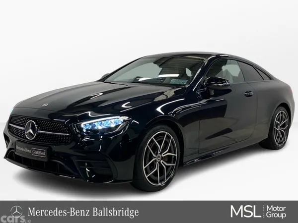 Mercedes-Benz E-Class Coupe, Diesel, 2023, Green