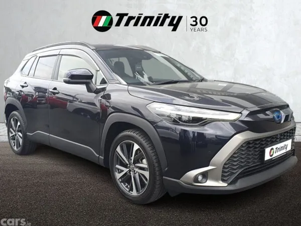 Toyota Corolla Cross SUV, Petrol Hybrid, 2022, Black