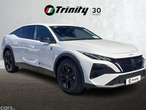 Peugeot 408 Coupe, Petrol Hybrid, 2026, White