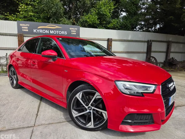 Audi A3 Saloon, Petrol, 2019, Red