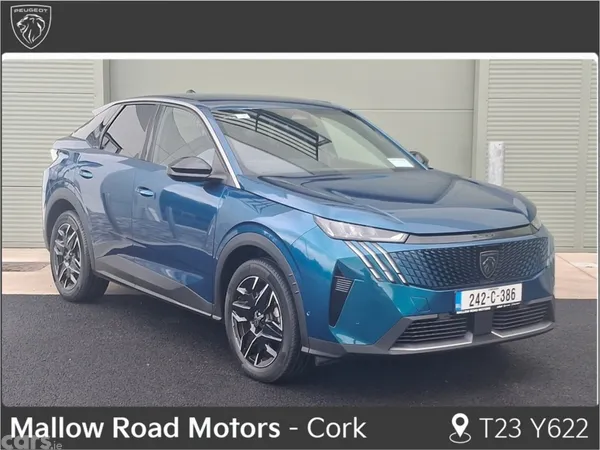 Peugeot 3008 SUV, Petrol Hybrid, 2024, Blue
