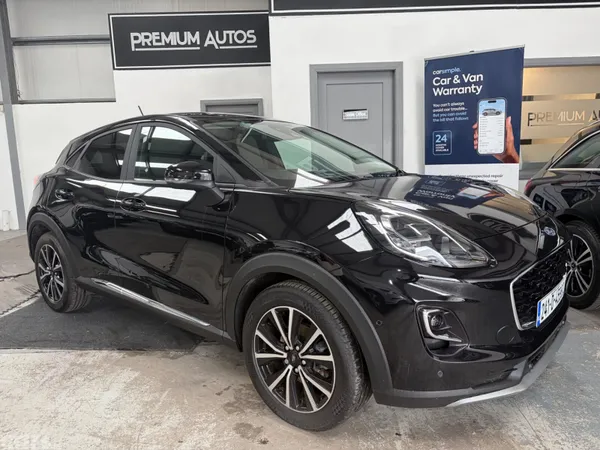 Ford Puma MPV, Petrol Hybrid, 2024, Black