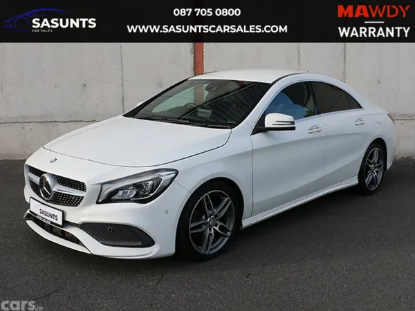 Mercedes-Benz CLA Saloon, Petrol, 2017, White