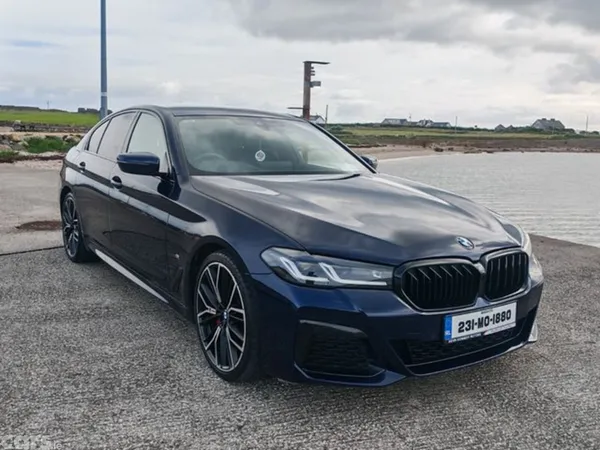 BMW 5-Series Saloon, Diesel, 2023, Blue