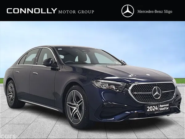 Mercedes-Benz E-Class Saloon, Diesel Hybrid, 2024, Blue