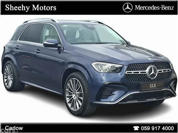 Mercedes-Benz GLE SUV, Diesel Plug-in Hybrid, 2027, Blue