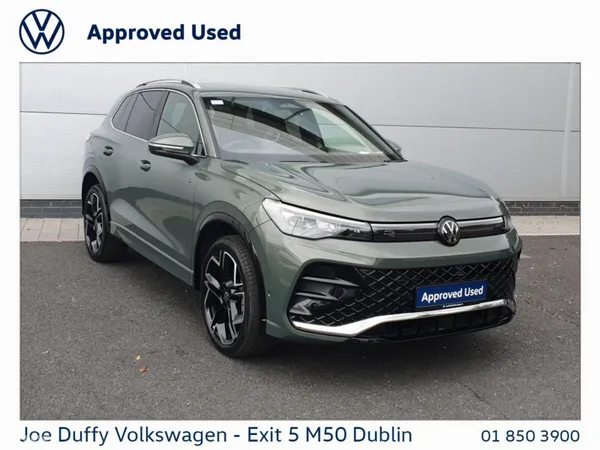 Volkswagen Tiguan SUV, Petrol Hybrid, 2025, Green
