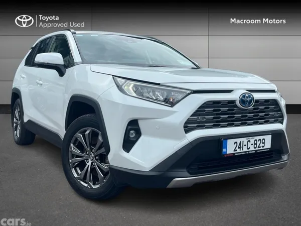 Toyota RAV4 SUV, Petrol Hybrid, 2024, White