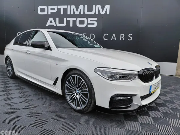 BMW 5-Series Saloon, Diesel, 2017, White