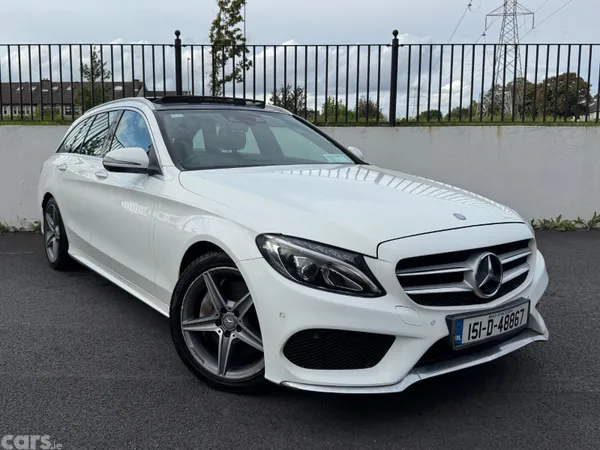 Mercedes-Benz C-Class Estate, Diesel Hybrid, 2015, White