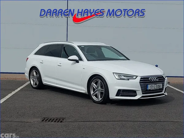 Audi A4 Estate, Diesel, 2017, White