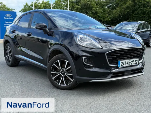 Ford Puma MPV, Petrol Hybrid, 2024, Black