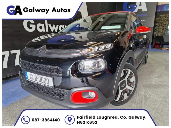Citroen C3 Hatchback, Petrol, 2019, Black