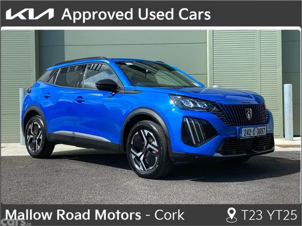 Peugeot 2008 SUV, Petrol Hybrid, 2024, Blue
