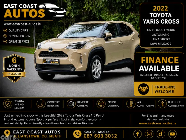 Toyota Yaris Cross Estate, Petrol Hybrid, 2022, Beige