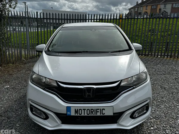 Honda Fit Hatchback, Petrol Hybrid, 2018, White