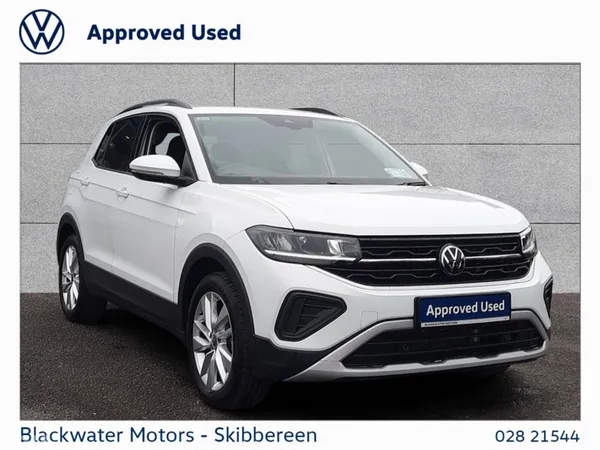 Volkswagen T-Cross SUV, Petrol, 2026, White