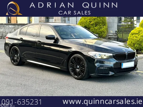 BMW 5-Series Saloon, Diesel, 2019, Black