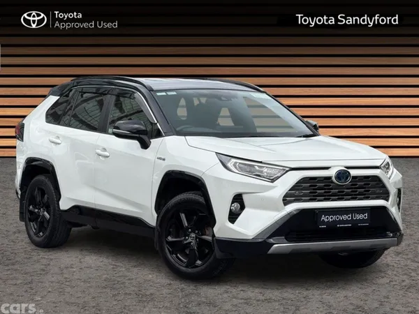 Toyota RAV4 SUV, Petrol Hybrid, 2022, White