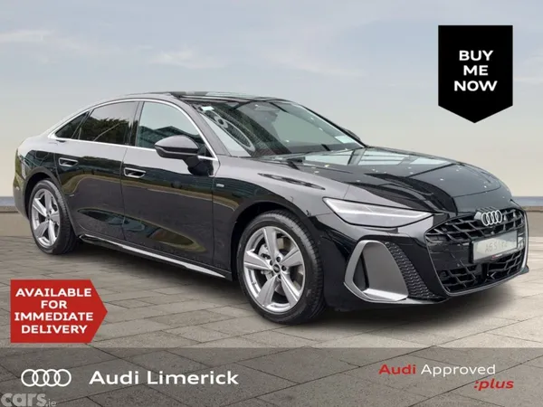 Audi A6 Saloon, Petrol Plug-in Hybrid, 2026, Black
